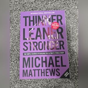 Thinner Leaner Stronger Book Fitness Book